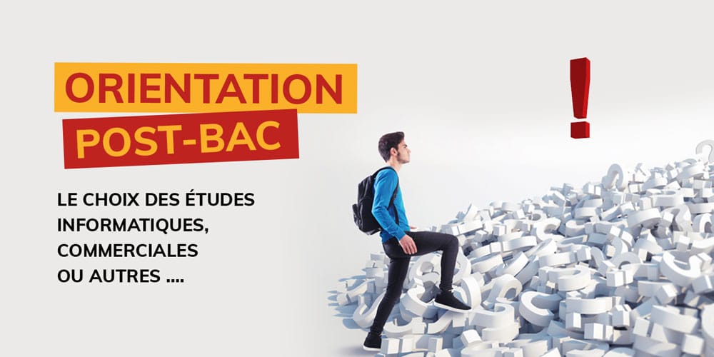 Orientation post-bac : le choix des études informatiques, commerciales