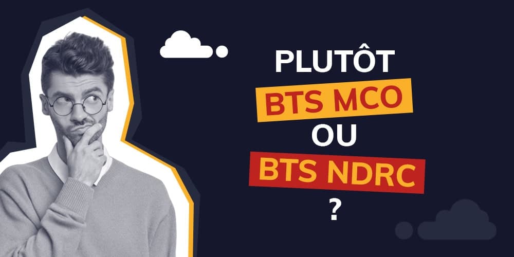 Plutôt BTS MCO ou BTS NDRC ?