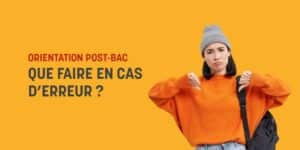 Orientation post-bac : que faire en cas d’erreur