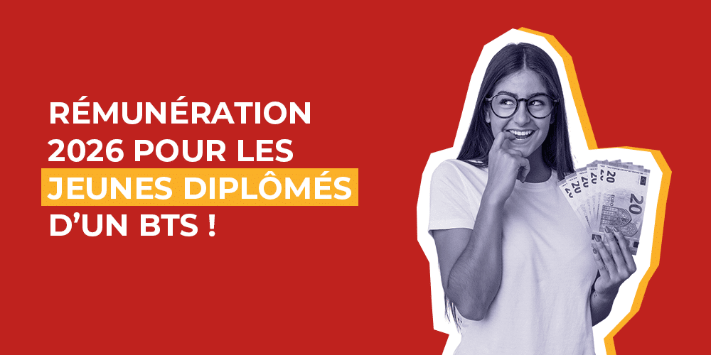 Rémunération 2026 pour les jeunes diplômés d'un BTS