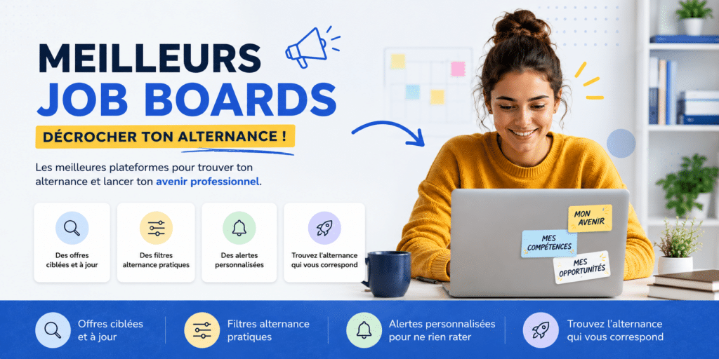 Les meilleurs job boards pour décrocher ton alternance